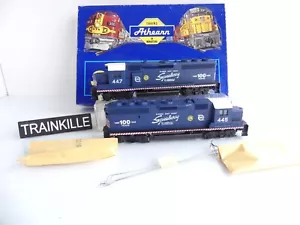 ATHEARN 2201 / 2 LOCOMOTIVES US GP 40 DONT 1 SANS MOTEUR FLORIDA EAST COAST - Foto 1 di 9