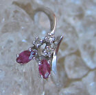 WoW♦️ Diamant Ring aus 14kt 585 Gold mit Brillant Rubine Rubin Ruby Diamond 5353