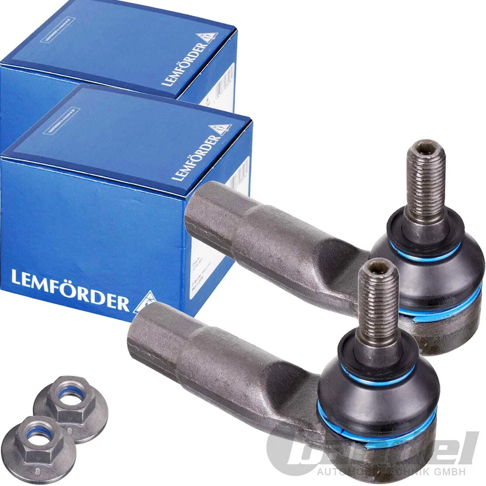 2x LEMFÖRDER SPURSTANGENKOPF VORNE LINKS+RECHTS für AUDI A3 SEAT ALTEA XL SKODA - Bild 1 von 1