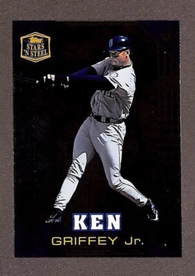 1998 Topps Stars 'N Steel #15 Ken Griffey Jr. - Image 1 of 3