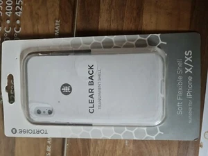 Tortoise clear Back Transparent Shell I Phone X/xs - Picture 1 of 2