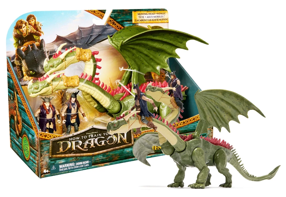 How To Train Your Dragon Hideous Zippleback Ruffnut & Tuffnut New in Box - Image 1 of 1