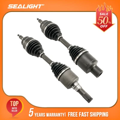 Par de conjunto de eixo CV dianteiro 4WD para Ford F-150 Expedition 2007-2015 Navigator - Imagem 1 de 4