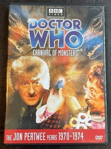 DOCTOR WHO DVD - CARNIVAL OF MONSTERS - STORY 66 - JON PERTWEE - Near Mint - Picture 1 of 1