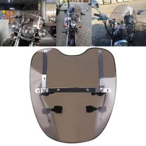 Parabrisas de humo parabrisas para Harley Fatboy Dyna Sportster XL 883 1200 - Imagen 1 de 12