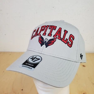 Washington Capitals Cap '47 Brand MVP Adjustable Snapback Hat NHL Hockey OSFA - Picture 1 of 10
