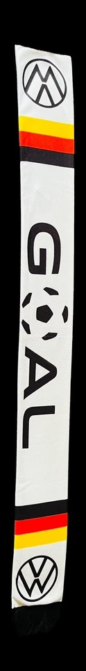 Deutschland Schal *** GOAL *** VW Fußball EM Flagge Germany Fanschal Deko - Bild 1 von 1