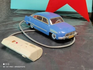 VINTAGE TATRA 603 PRESU TOY CAR GERMANY PIKO ANKER BATT. OPER. REMOTE FOR PARTS - Picture 1 of 17