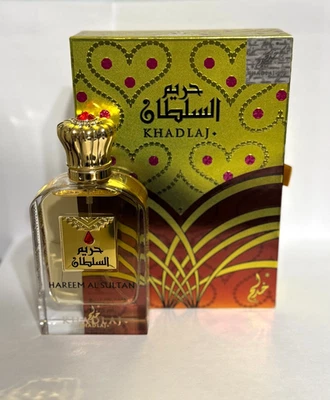 Perfumes Khadlaj - Hareem Al Sultan Árabe Eau De Parfum Oro Botella Spray 75 ml Foto 1 de 3