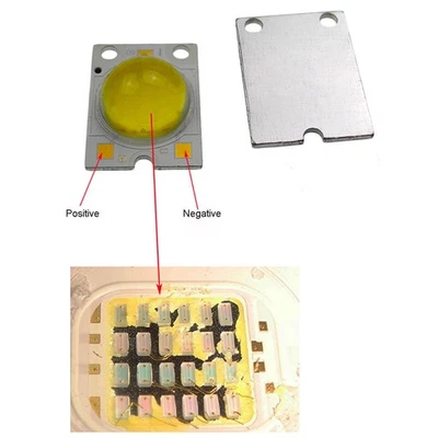 2/5/10PCS CBO Chip Lámpara LED Cuentas 36V 6.4W Aluminio Sustrato LED Chip Luz Cuentas Foto 1 de 3