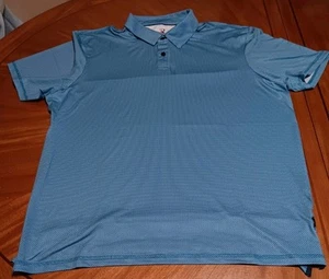 Chemise style golf/polo bleu grand mouvement 360° International Report - Photo 1/7