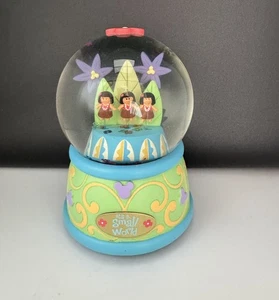 Disney Parks Exclusive It's A Small World Musical Snow Globe Hula Dancers - Picture 1 of 22