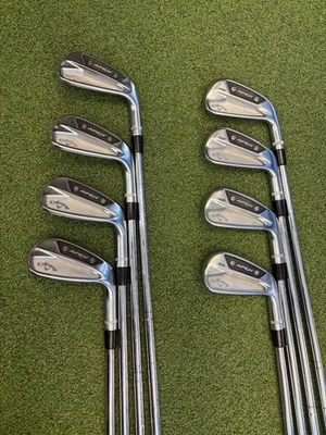 Callaway Apex CB Forged 24 Irons / 3-PW / Dynamic Gold S300 Stiff Steel - Image 1 of 4