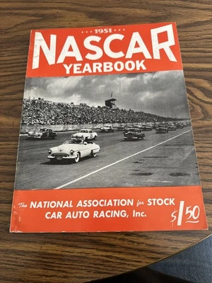 Anuario Nascar 1951 Stock Car programa de carreras de automóviles excelente forma Foto 1 de 4