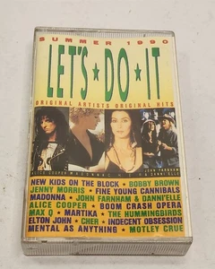 Let's Do It Summer 1990 Various Artists Cassette Tape Album CBS 4660924 - Picture 1 of 9