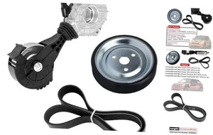 Drive Belt Tensioner Idler Friction Wheel,Engine Water Pump Pulley and  - Picture 1 of 7