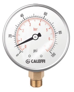 Caleffi NA10363 Pressure Gauge for PresCal Series and Autofill Series Valves - Picture 1 of 1