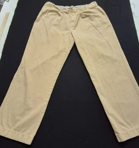 Tommy Hilfiger pantalone classico uomo kaki chino piatto davanti tg. 38x30 - Foto 1 di 16