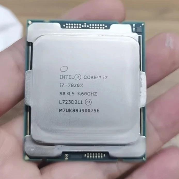 Intel Core i7-7820X LGA-2066 CPU Processor SR3L5 3.60GHz 8-Core X-series 11MB - Image 1 of 1