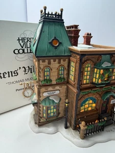Dept 56 Dickens Village Thomas Mudge Timepieces Clock Maker Watchmaker 58307 - Picture 1 of 6