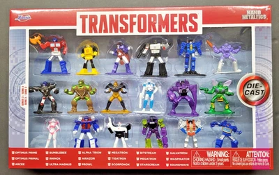 TRANSFORMERS | Nano Metal Figs SERIES 3 | 18 FIGURES | JADA TOYS | BRAND NEW - Image 1 of 2