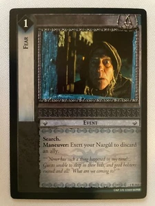 LOTR TCG - Fear 1R212 - Fellowship of the Ring - Picture 1 of 1