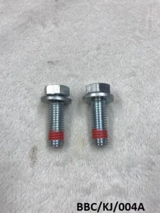 2 x Front Caliper Bracket Mounting Bolt for Jeep Cherokee 2002-2007 BBC/KJ/004A - Picture 1 of 4