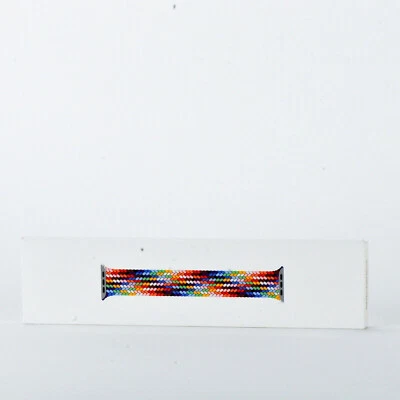 Apple iWatch 42 mm 44 mm 45 mm 1-9 SE Pride Edition banda trenzada de bucle individual talla 10 Foto 1 de 4