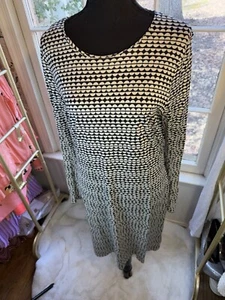 Banana Republic Dress Size 14 Long Sleeve Silk Very Lightweight - Picture 1 of 9