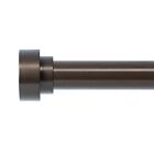 Bronze Curtain Rods For Windows 28 To 48 Inch2.3-4Ft1 Inch Diameter Heavy Dut...