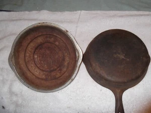 699 M Griswold 8 1/2" Heftpfanne Gusseisen Vintage Ware - Bild 1 von 2