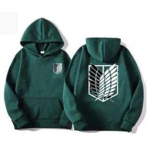 Sudadera con Capucha Pullover Informal Adulto Anime Cordón Bolsillo Frontal Sudadera con Capucha EE. UU. - Imagen 1 de 18