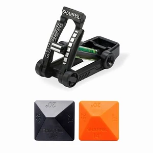 SHARPAL HOLDBUBBLE & ANGLE PYRAMID Whetstone Knife Blade Sharpener Angle Guide - Picture 1 of 37