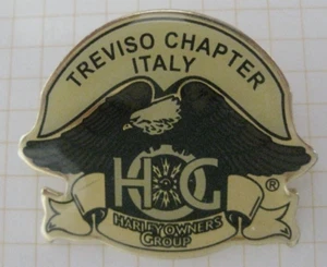 TREVISO CHAPTER ITALY / HOG / HARLEY DAVIDSON ........... Motorrad Pin (229k) - Picture 1 of 1
