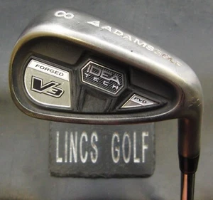Adams Golf Idea Tech V3 Forged PVD 8 Iron Regular Steel Shaft Adams Golf Grip - Picture 1 of 5