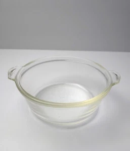 Vintage 1940er Pyrex 022-622B Klarglas 1 Quart Auflaufform/Rührschüssel - Bild 1 von 8