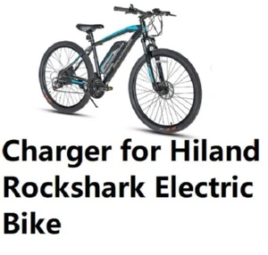 🔥power supply battery charger for Hiland Rockshark Electric Bike - Picture 1 of 3