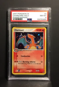 2007 Charizard Holo | EX Power Keepers | PSA 8 Near Mint | englisch | Glurak - Imagen 1 de 6
