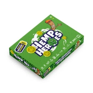 HEMP HEROES BOARDGAME 🎲 GIOCO DA TAVOLO A TEMA CANNABIS - ISTRUZIONI IN INGLESE - Foto 1 di 4