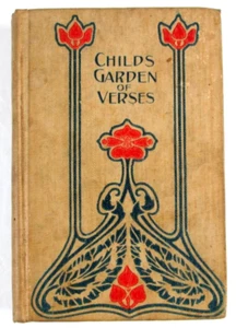 Antique Poetry Book A Child's Garden of Verses by Robert Louis Stevenson - Picture 1 of 14
