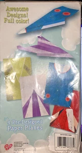 Valentine's Day Cards Children's Unisex Non-Gender Folding Paper Airplanes 24 - Picture 1 of 7