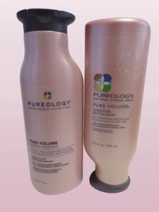PUREOLOGY COLOR CARE PURE VOLUME SHAMPOO 9 OZ & CONDITIONER 8.5 OZ - Picture 1 of 2