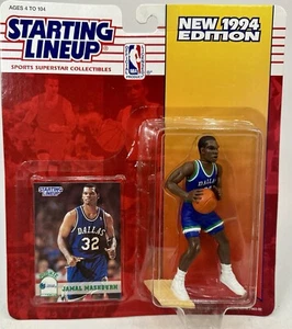 STARTING LINEUP FIGURE JAMAL MASHBURN MAVERICKS 1994 SEALED - Picture 1 of 3