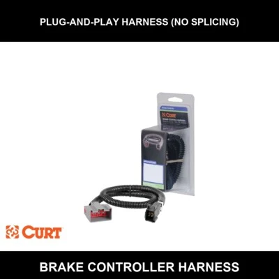 CURT 2012-2019 Lincoln MKT All Brake Controller Harness - Image 1 of 4