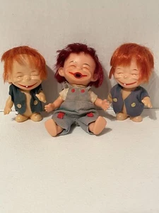 De colección Parksmith Corp. Muñeca Brat Japón Pat 104994 Juego De 3 Muñecas Pelo Rojo - Imagen 1 de 7