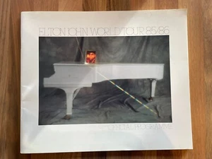 Elton John Programme 1985/86 - Picture 1 of 1