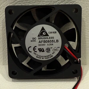 DELTA ELECTRONICS Fan AFB0605LB 60x60mm 11.5 CFM5VDC 0.2A - 2 wires - Picture 1 of 3
