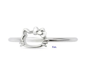 U-TREASURE Hello Kitty Sanrio Ring 14k Platin Japan Kawaii süß Geschenk neu kostenloser Versand - Bild 1 von 1