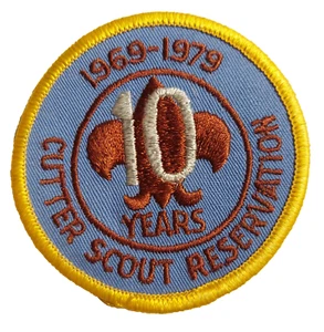 Boy Scouts BSA Camp Cutter 1979 10 años aniversario horizonte del Pacífico California - Imagen 1 de 4