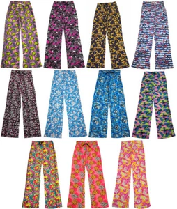 Fancy Girlz Girl's Junior Women's Soft Cotton Cozy Lounge Pants - 11 Prints - Picture 1 of 23